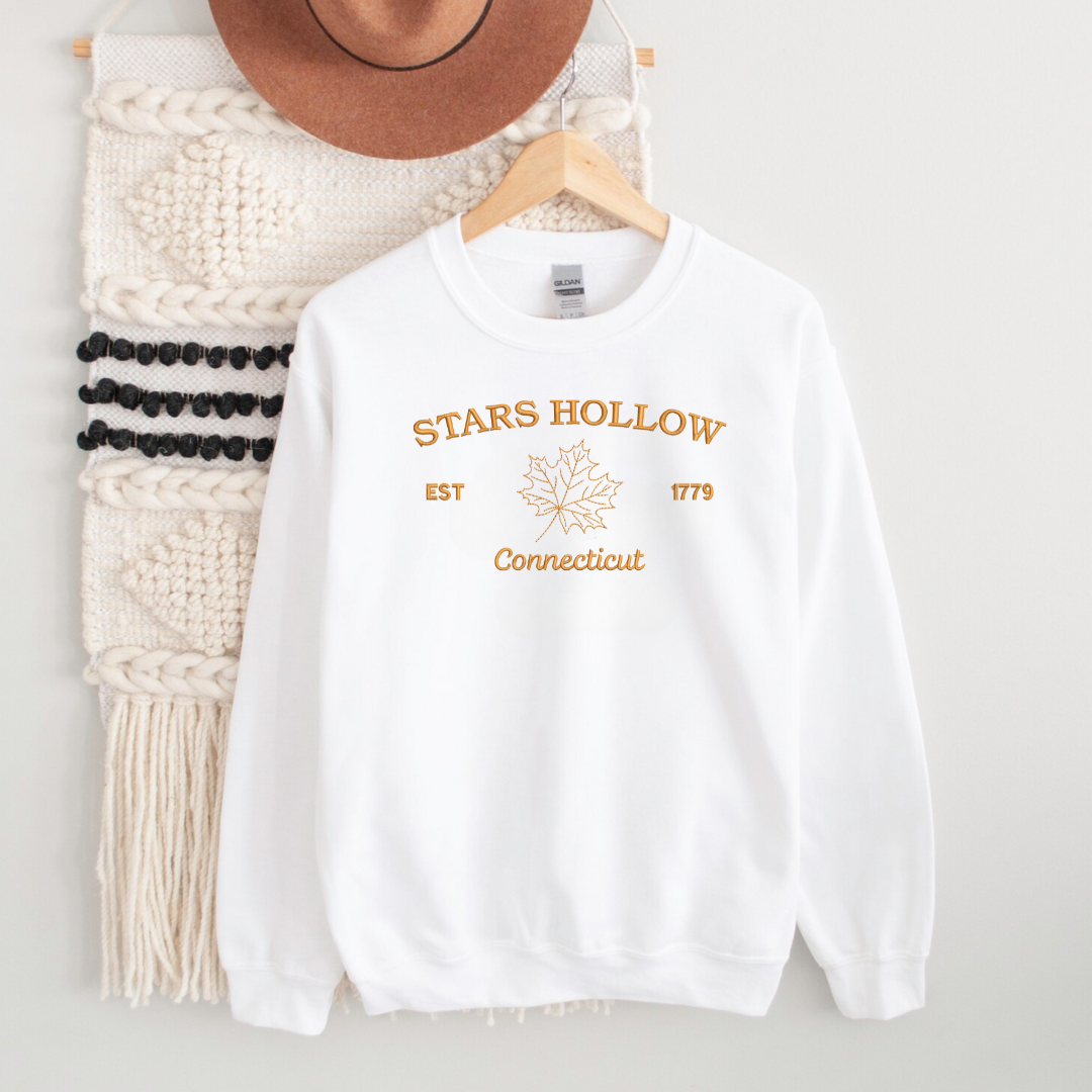 Stars Hollow Embroidered Sweatshirt – Gilmore Girls Edition