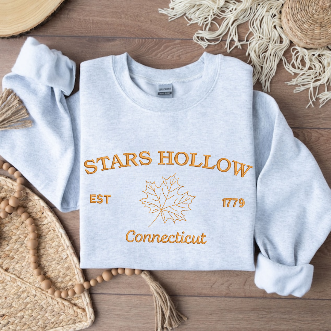 Stars Hollow Embroidered Sweatshirt – Gilmore Girls Edition