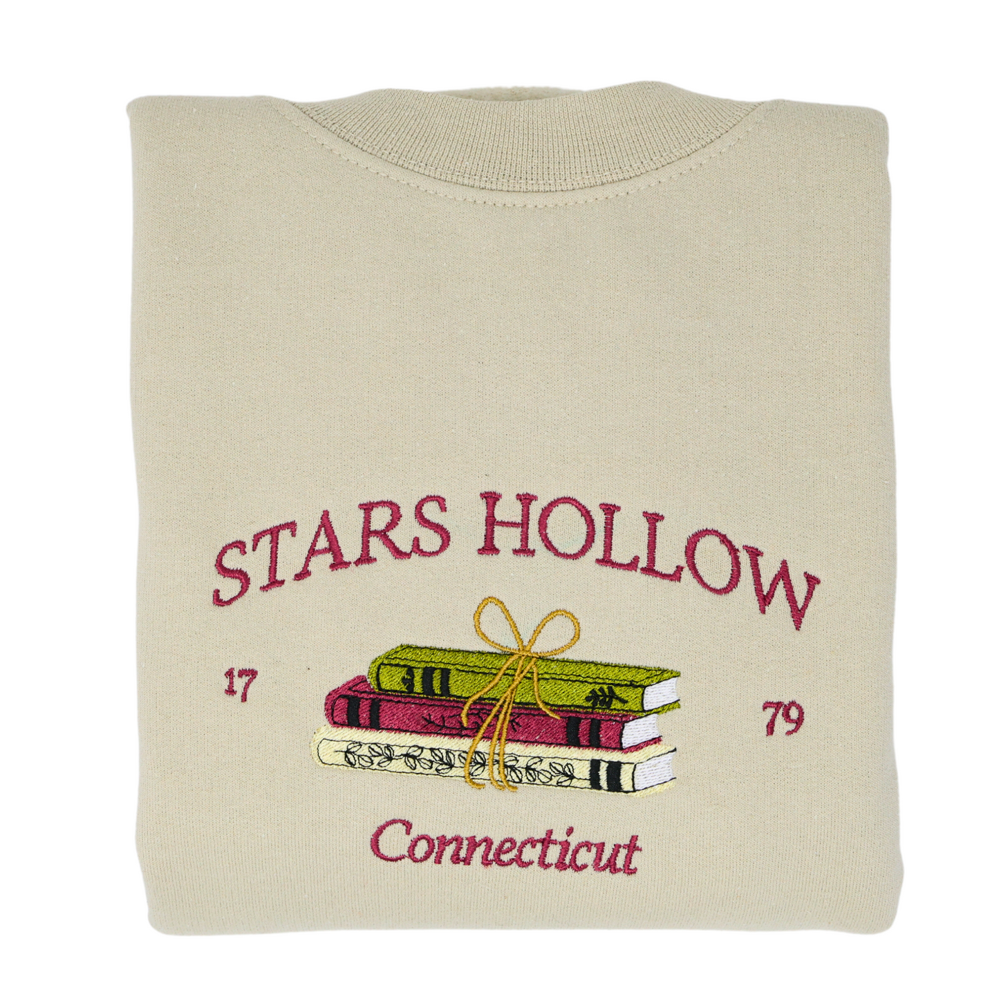 Stars Hollow 1770 Connecticut Embroidered Sweatshirt - Embroiderzilla