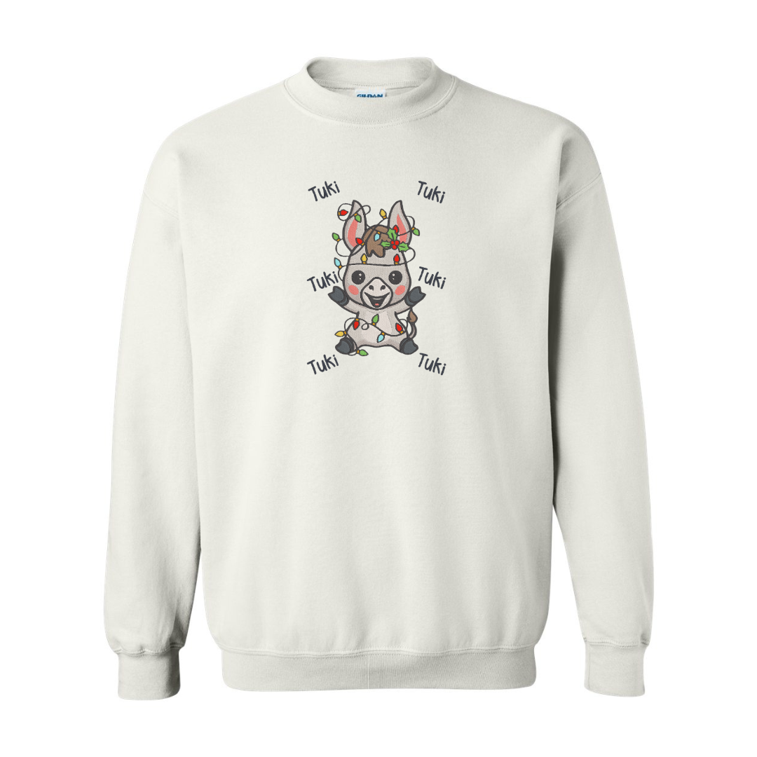 Mi Burrito Sabanero Christmas Embroidered Sweatshirt