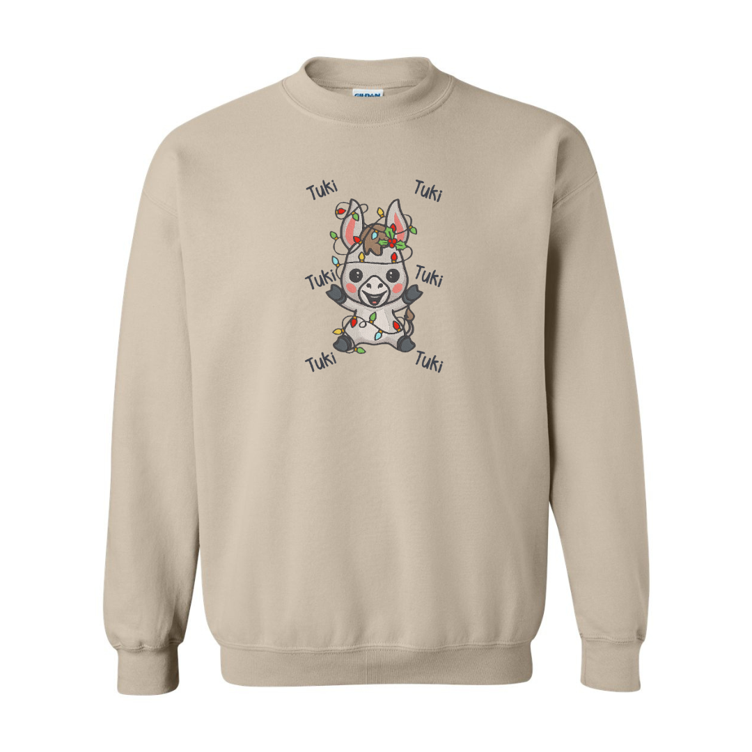 Mi Burrito Sabanero Christmas Embroidered Sweatshirt