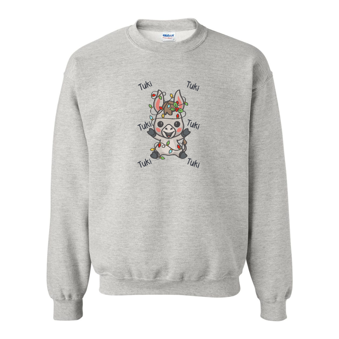 Mi Burrito Sabanero Christmas Embroidered Sweatshirt