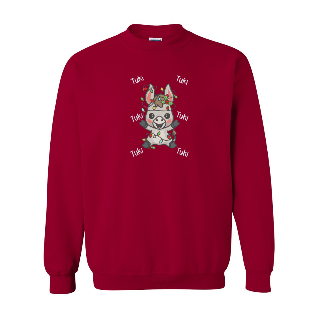 Mi Burrito Sabanero Christmas Embroidered Sweatshirt