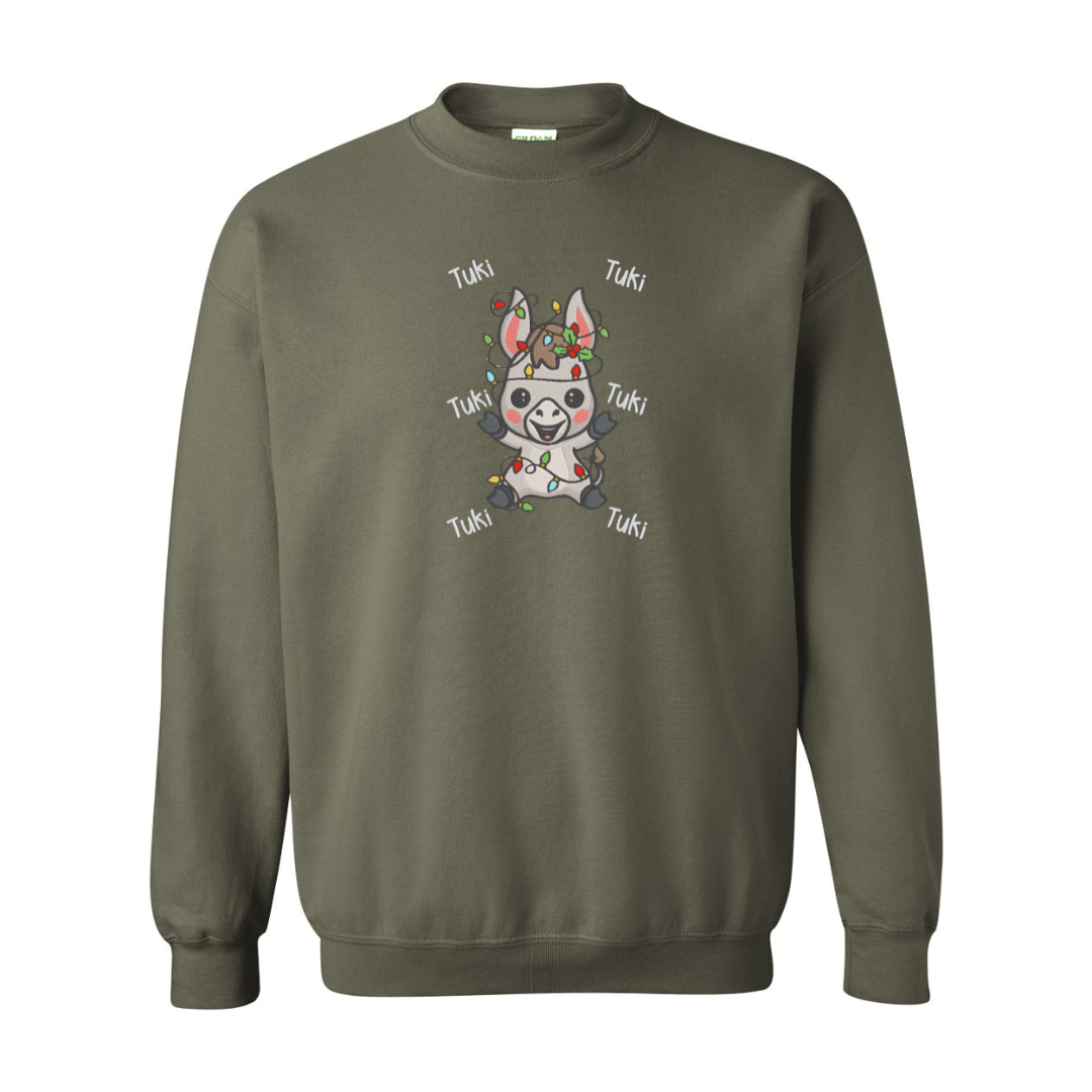 Mi Burrito Sabanero Christmas Embroidered Sweatshirt