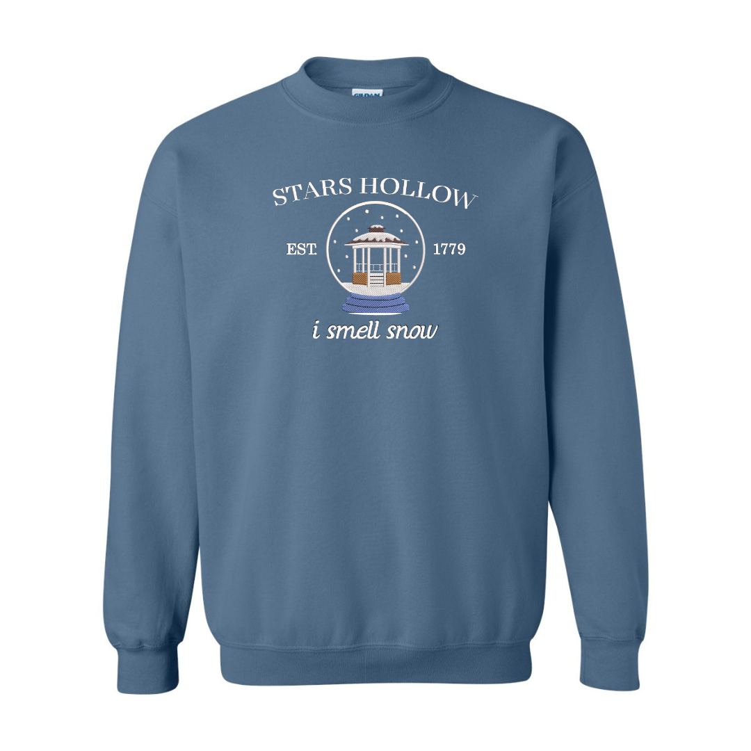 Stars Hollow 'I Smell Snow' Embroidered Sweatshirt