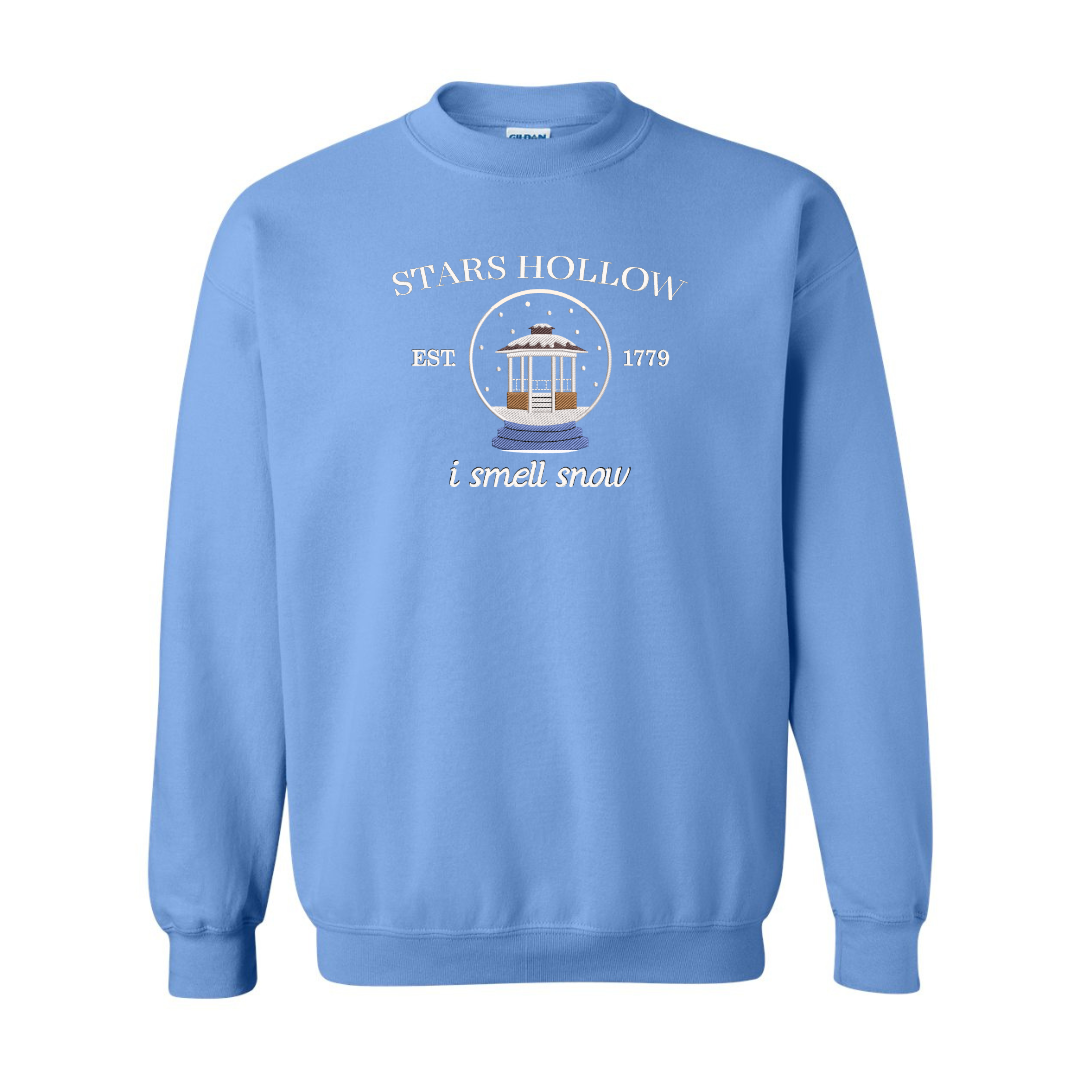 Stars Hollow 'I Smell Snow' Embroidered Sweatshirt