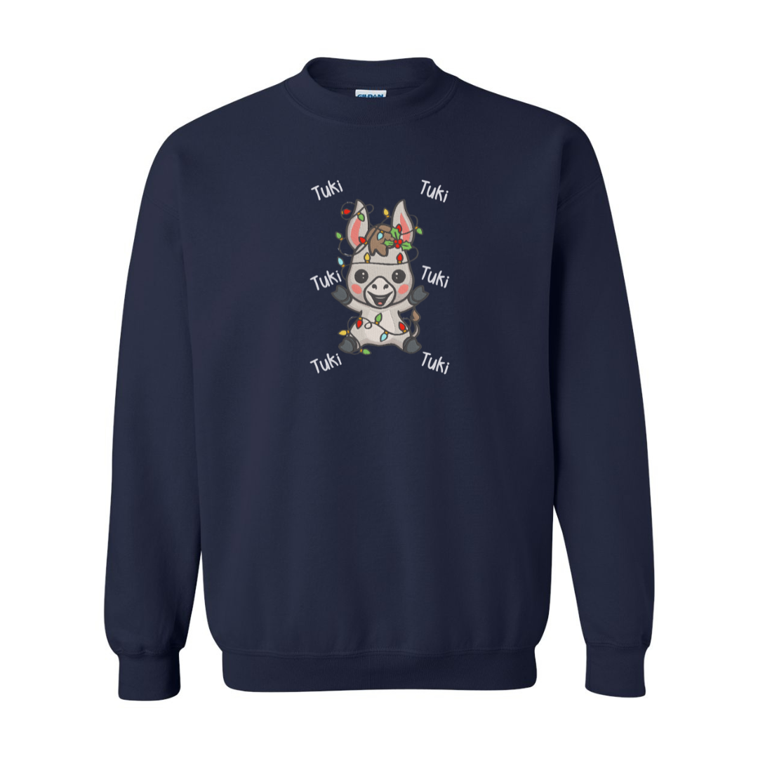 Mi Burrito Sabanero Christmas Embroidered Sweatshirt