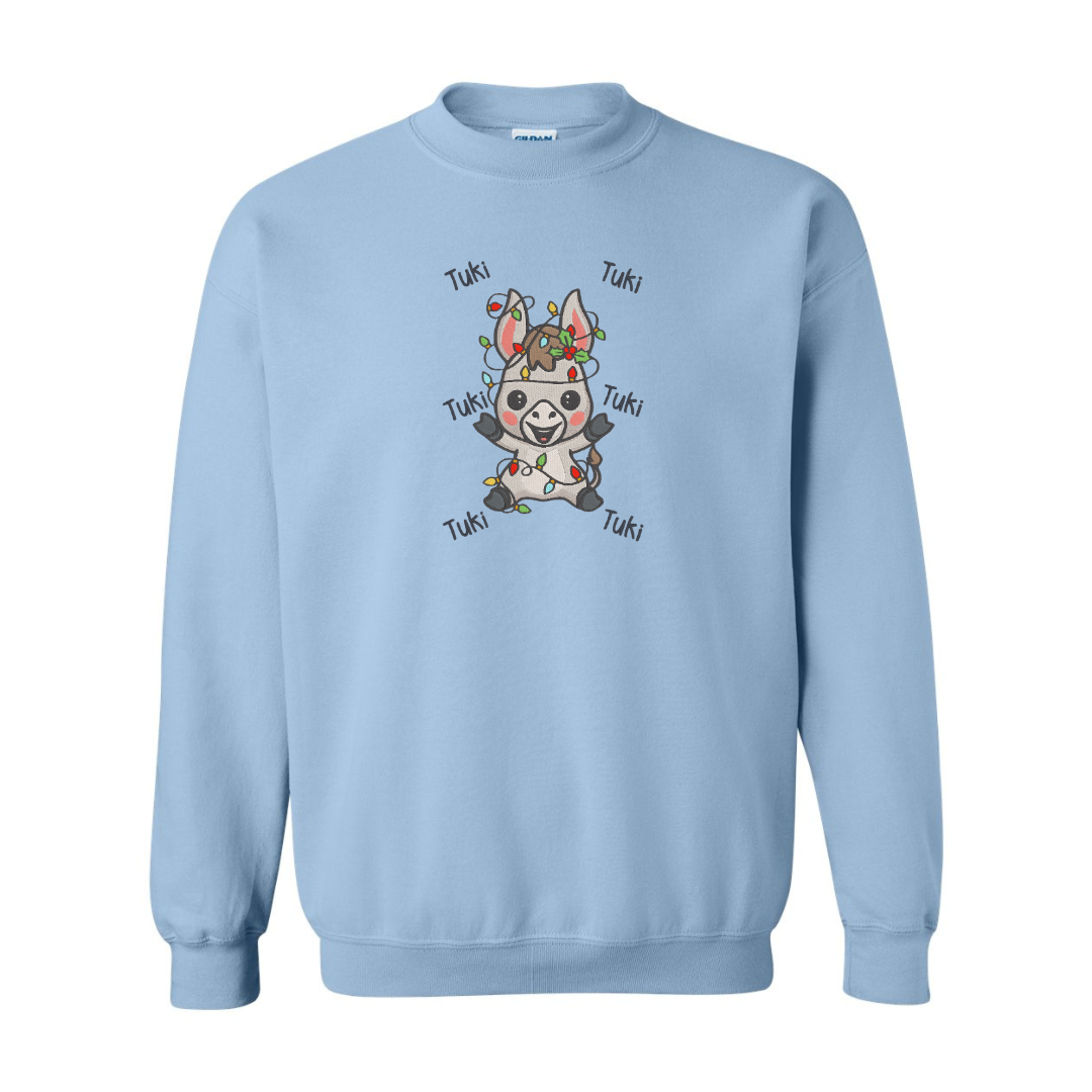 Mi Burrito Sabanero Christmas Embroidered Sweatshirt