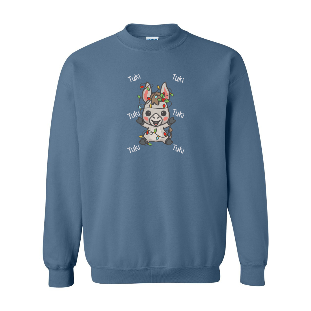 Mi Burrito Sabanero Christmas Embroidered Sweatshirt