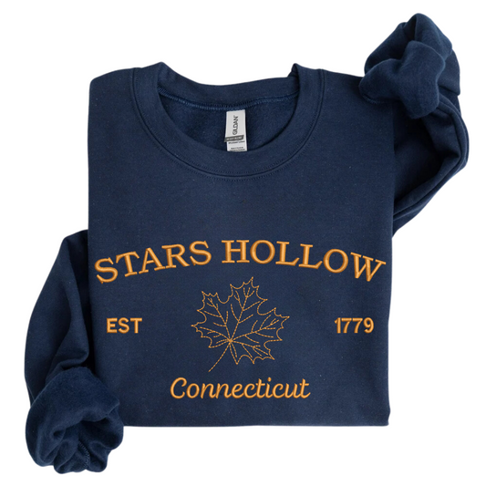 Stars Hollow Embroidered Sweatshirt – Gilmore Girls Edition