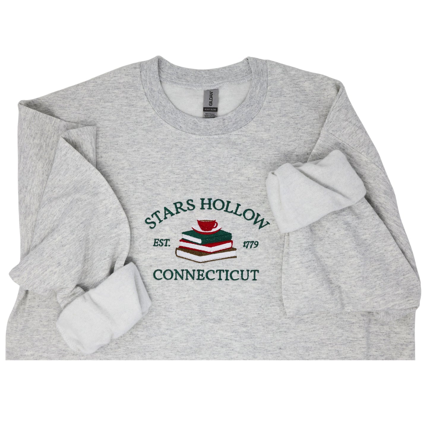 Stars Hollow Connecticut 1779 Crewneck Sweatshirt - Embroiderzilla