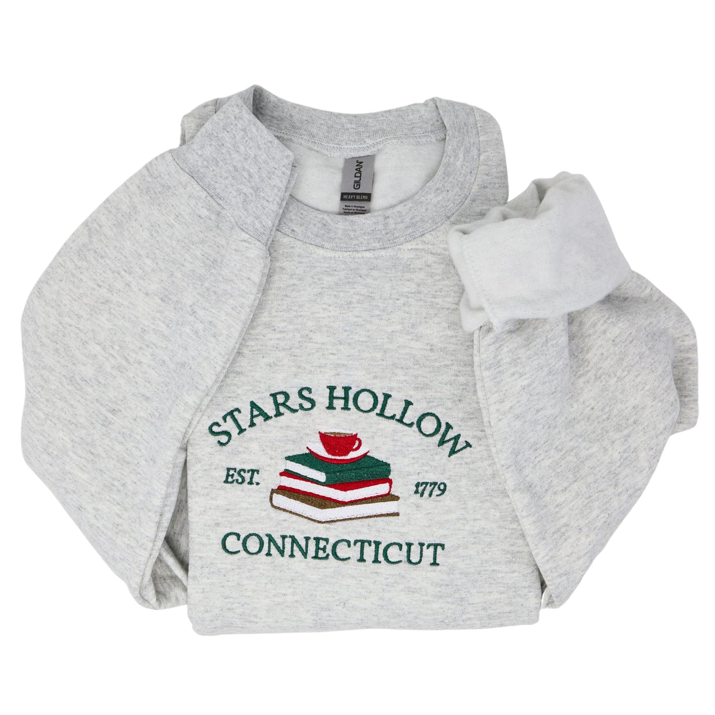 Stars Hollow Connecticut 1779 Crewneck Sweatshirt - Embroiderzilla